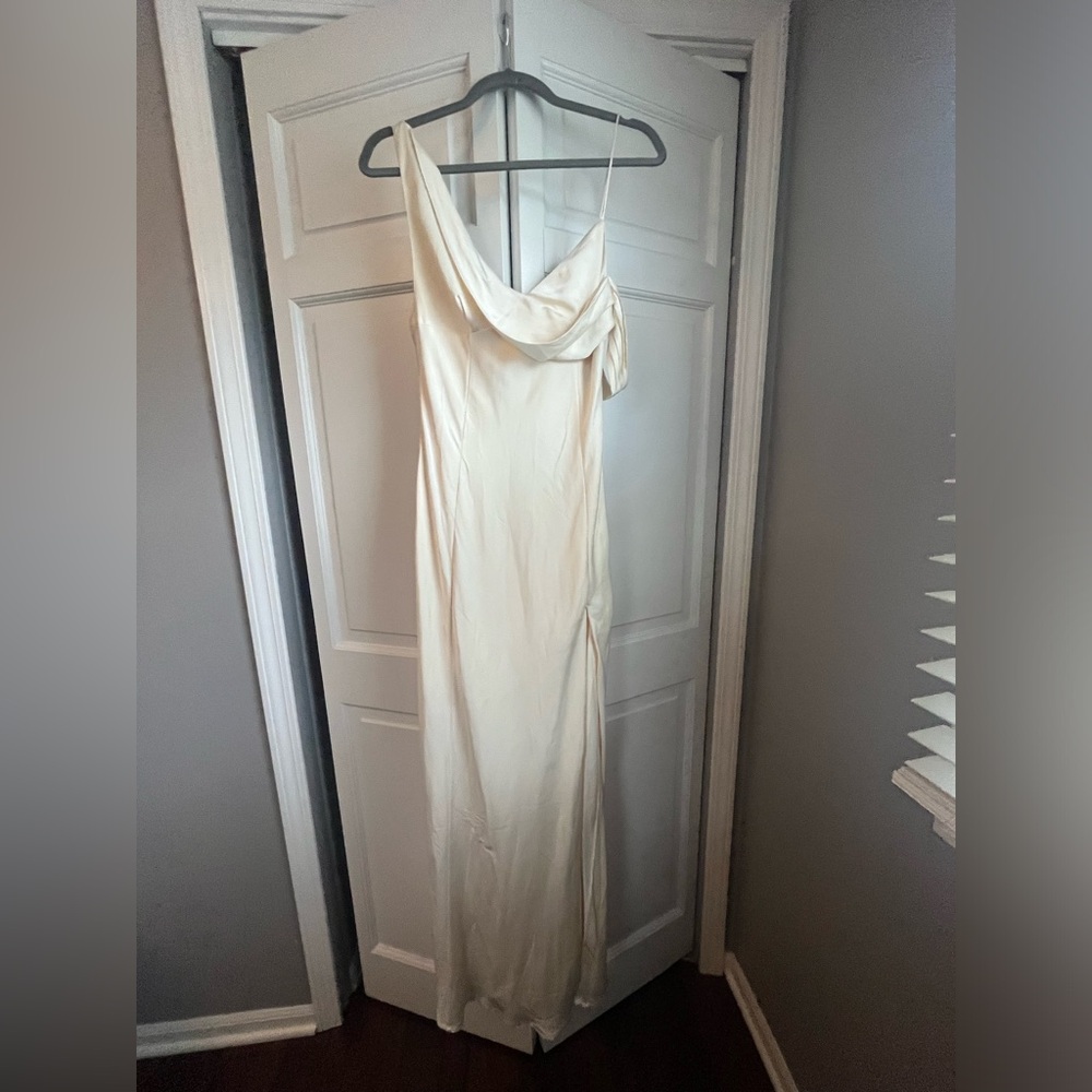 NWT Ivory Meshki silk dress